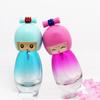 20ML Cute Japanese Kimono Doll Shaped Perfume Glass Spray Bottle Refillable Atomizer Women Travel Perfume Bottle Colorful