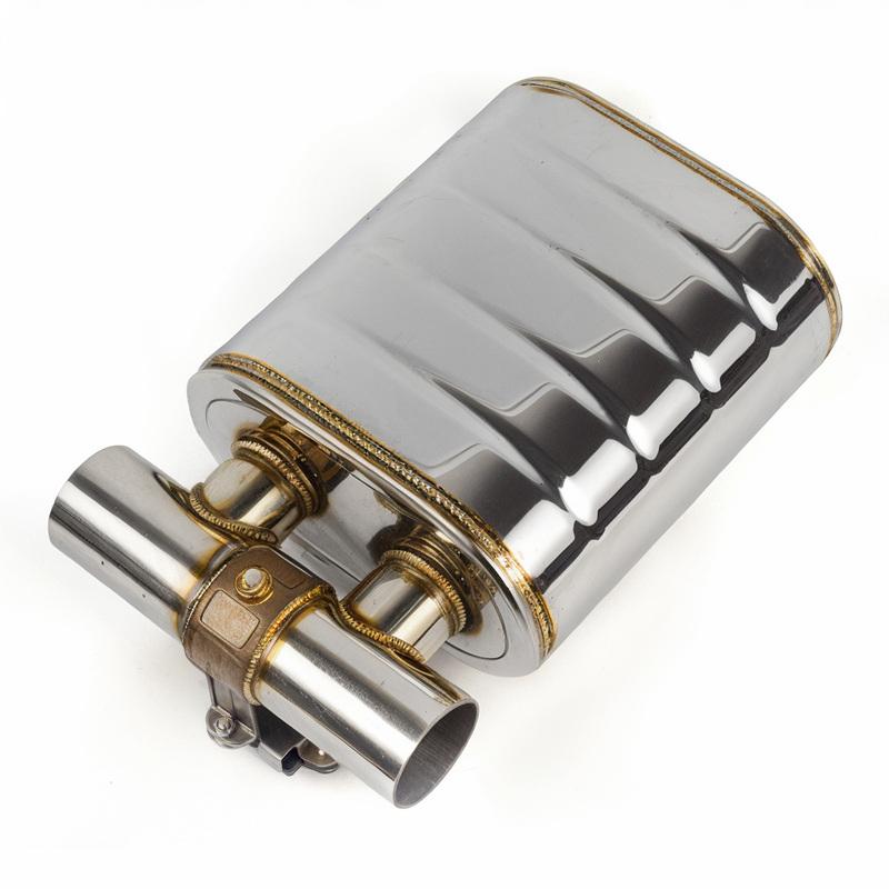 2"/2.5"/3'' Inch Car Exhaust System Electronic Valve Control Stainless Steel Exhaust Muffler Pipe Kit With Remote Control