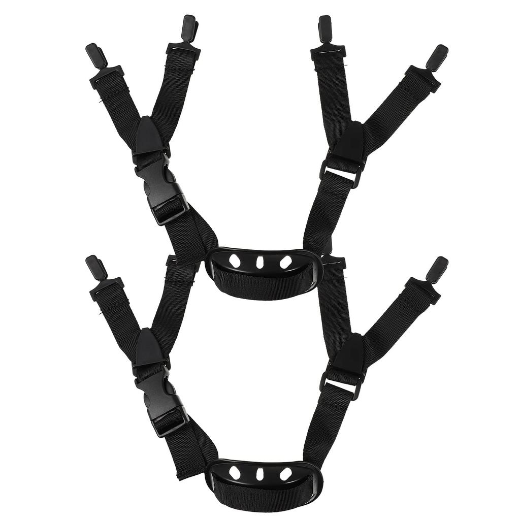 Iplusmile Helmet Chin Set of for Construction Lightweight and Durable Polyester Chin Hat Accessories Straps, 2, Workers, Straps,