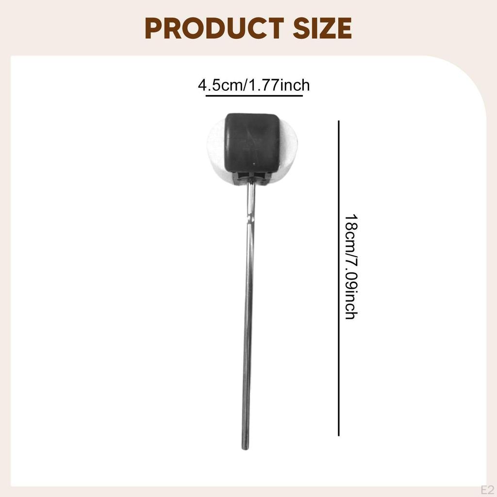 Колотушка для педали бас-барабана, педали для бочки, металлический вал, палочки для перкуссии для выступления