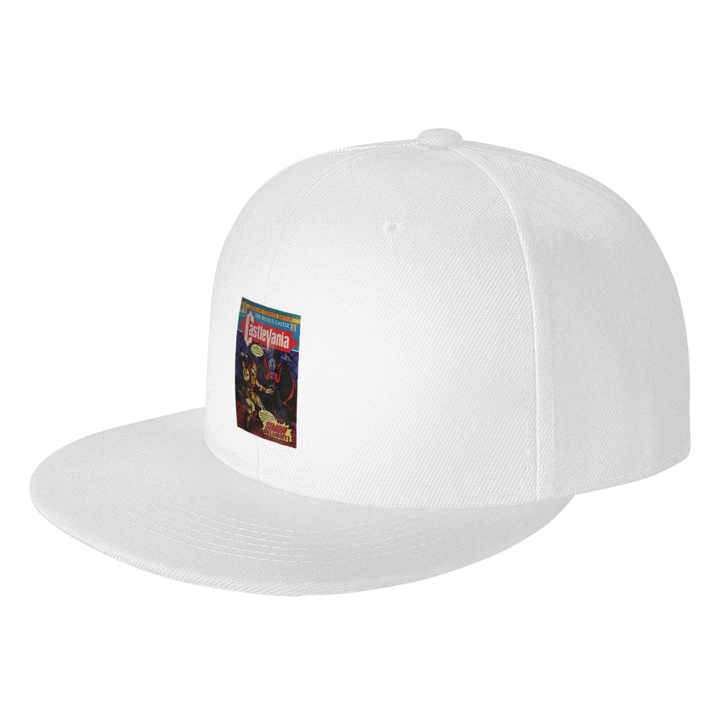 Fashion Castlevania Vintage Comic Cover Flat Brim Sun Hat Durable Denim Hat Sun Hats
