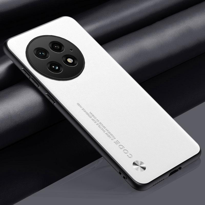 Роскошный чехол из ПУ-кожи для OnePlus 13 5G, задняя крышка, матовый силикон, ударопрочная защита, чехол для телефона для One Plus 13 OnePlus13