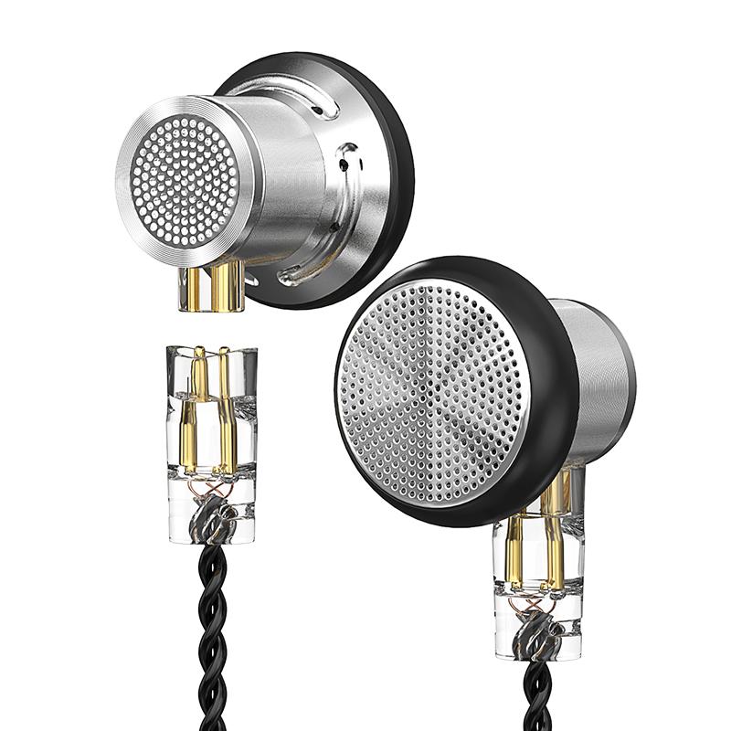 ND DTS 14.2MM 1BA Плоский штекер HIFI Мониторинг Музыка Проводные Наушники Игра Спорт Офис Вкладыши Сменный Кабель Вкладыш 3.5MM 2 PIN