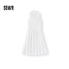 Женское sleeveless платье Semir из жаккардового хлопка и льна
