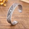 Talisman Health Bracelets Tree Of Life Luck Knot Runes Trinity Magnetic Cuff Bangles Women Men Adjustable Bracelet