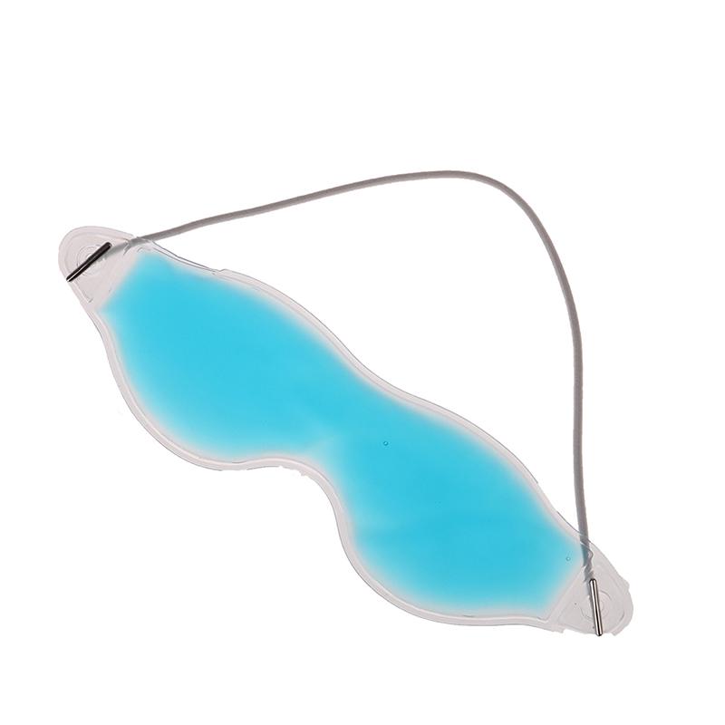 1 шт. Гелевая маска для глаз Холодный пакет Теплый нагрев Лед Сон Усталая маска Уход за глазами