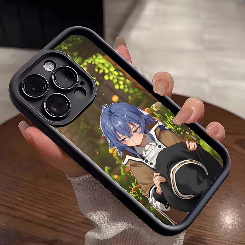 R-Roxy Mushoku Tensei Anime Phone Case For IPhone 17 Pro Max 15 Pro 16 14 Plus 12 13 Mini 11 Pro Shockproof Soft Cover