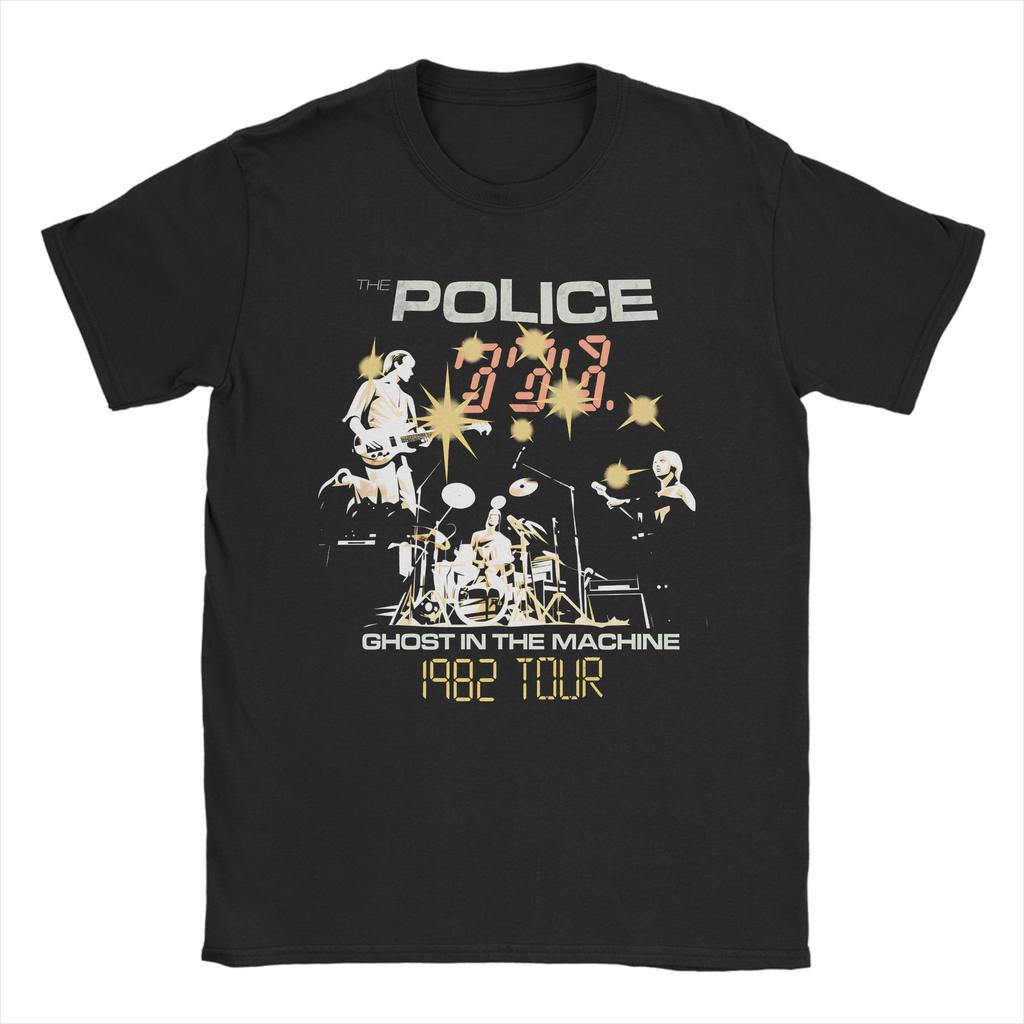Men Synchronicity The Police T Shirt Cotton Clothes Awesome Short Sleeve Round Neck Tees Birthday Present TShirts