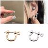 Модные U-образные серьги-кольца, удобная посадка, унисекс, ювелирные изделия, аксессуары для повседневной носки и вечеринок, стильные наряды