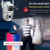 Двухдиапазонная AI Smart WiFi камера Tuya Graffiti: HD, Удаленный мобильный мониторинг, Водонепроницаемый