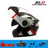 Full Face Motorcycle Helmet With Dual Visors Flip-Up Design All Season Riding
