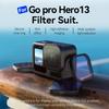 TELESIN Набор фильтров ND8 ND16 ND32 ND64 CPL для экшн-камеры GoPro Hero 13 Фильтр ND CPL