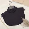 Windproof Turtleneck Cotton Scarf Fashion Fake Collar  Women