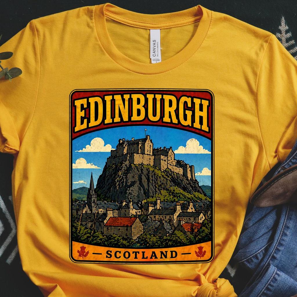 Edinburgh Scotland T-Shirt, Edinburgh Scotland Vacation Shirt, Edinburgh Family Trip Tee, Edinburgh Matching Shirts, Edinburgh