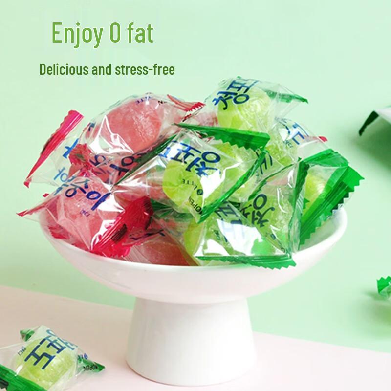 Леденцы Lotte «Зеленый виноград и персик» (2-Pack)