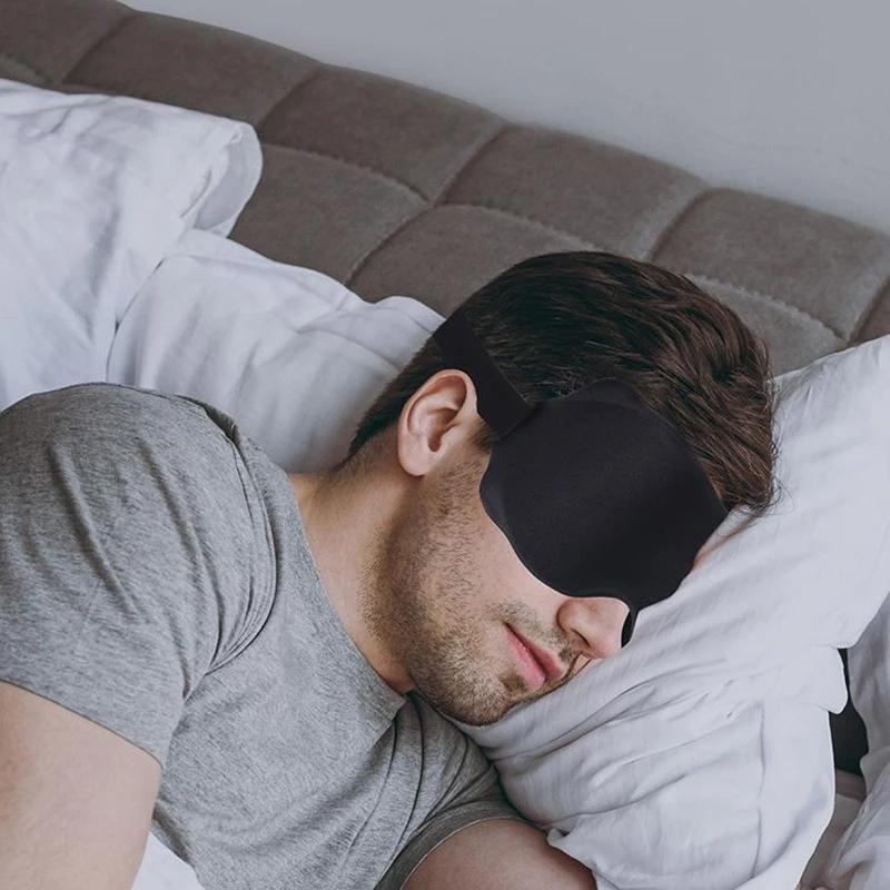 3D Маска для сна Блокирующая свет Маска для сна для глаз Мягкая помощь для сна Маска для глаз для путешествий Наглазник Ночная Дышащая Slaapmasker