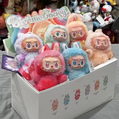 Новая горячая Labubu V3 The Monsters Big Into Energy Series Виниловая кукла с лицом, аниме-фигурки, прекрасный кулон Labubu, сюрприз-подарок