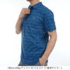 Andrews Short Sleeve Polo Shirt Wave Pattern with Golf L St. Men's (New Mesh) / / 042-5160557 110_Blue