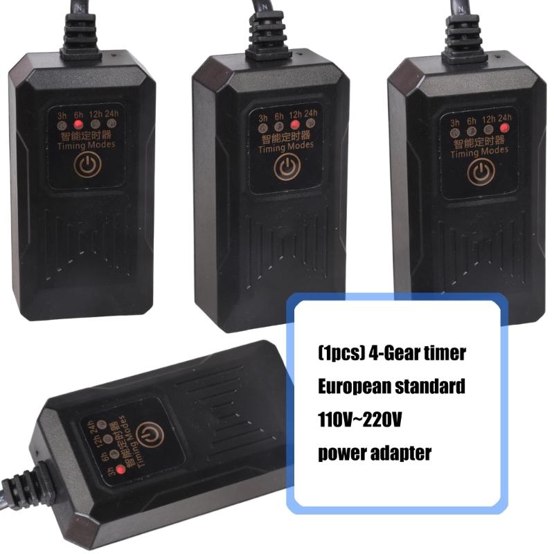 Розетка с таймером цикла 110В-220В Питание для аквариумов, светильников, вентиляторов, роутеров С режимами цикла 3 часа, 6 часов, 12 часов, 24 часа Таймеры для аквариумов