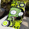 Мультяшное полотенце I-Invader Z-Zim Спортивное Быстросохнущее Туристическое Снаряжение для Кемпинга Песозащитное Мягкое Легкое Большое Пляжное Полотенце