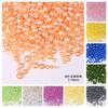 3-10Mm Semi-Round Pearl Mixed 5400 Pcs Bag Abs Highlight Flat Pearl Diy Clothing Accessories
