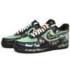 Nike Кроссовки Air Force 1 Low Skateboard Обувь Унисекс Черно-зеленые CW2288-001(Команда400-)