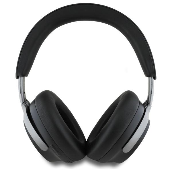 Guess Słuchawki Nauszne Bluetooth Anc    Gubhc22Psfcsmk Czarny/Black Metal Script Logo
