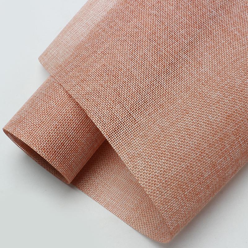 1 шт. Цветной рулон льна DIY льняной фестиваль крафт-бумага упаковка цветов букет оберточная бумага для цветов флорист 48 см x 4,5 м