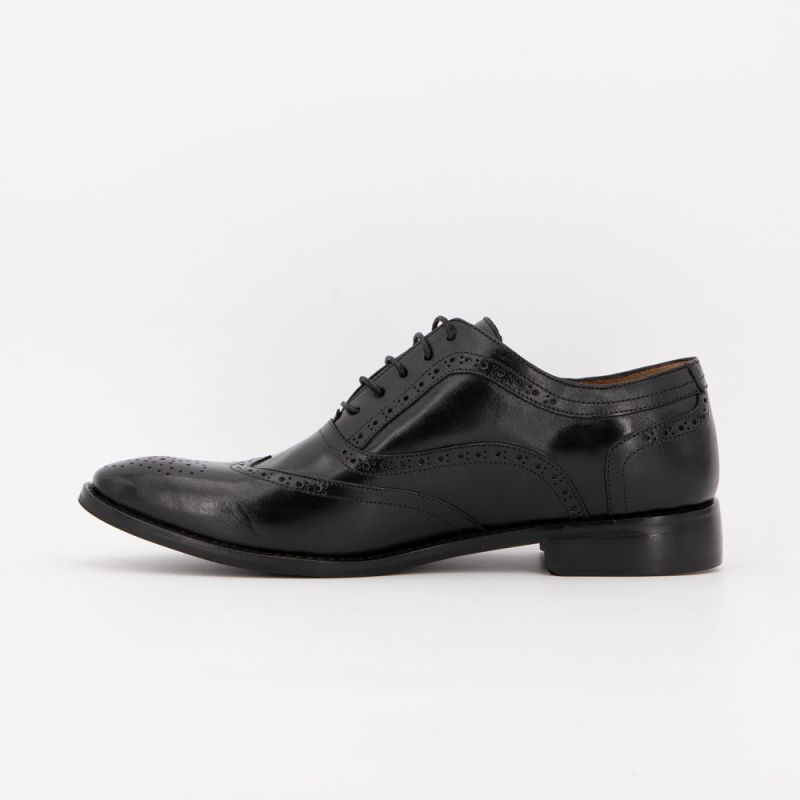 Men's Smooth Leather Lace-up Derbies PIERRE CARDIN