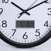 Круглые ЖК-часы-календарь 10, 12, 14 дюймов - Современный минималистичный дизайн для спальни и гостиной