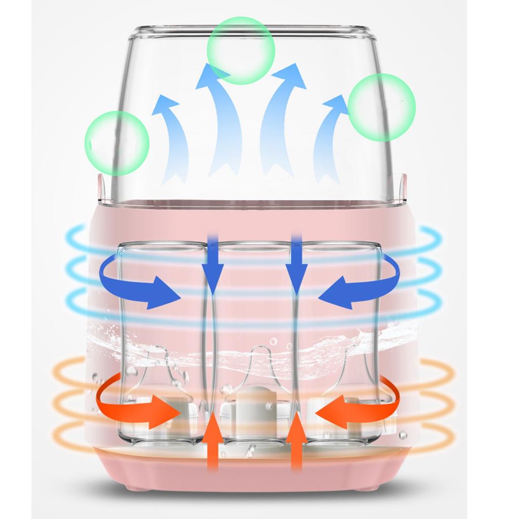Baby Bottle Warmer Remote Control Automatic Constant Temperature Infant Bottle Dryer