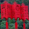 Chinese New Lantern Hollow Square Spring Inlaid Year Palace Festival Decoration Party Ornaments