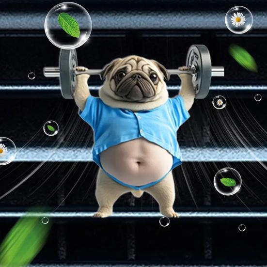 Автомобильный зажим для воздуховода, освежитель воздуха для собак, зажимы для духов, акриловое украшение для салона автомобиля