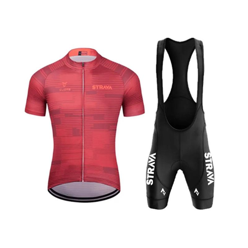 Summer Outdoor Cycling Suit Mountain Bike Road Bike Men's and Women's Summer Short-sleeved Suit Overalls Shorts Tour De France Version