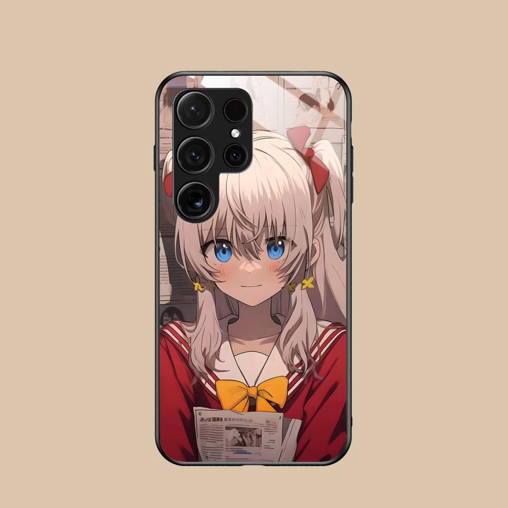 Чехол для мобильного телефона Charlotte Tomori Nao Glass для Samsung Galaxy S26 S25 S24 S23 S22 S21 S20 Note20 Plus FE Ultra Цветной чехол