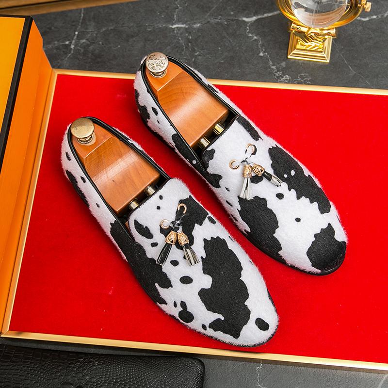 Модные войлочные мужские повседневные кожаные туфли для прогулок на свежем воздухе в стиле ретро, оригинальные модные мужские туфли для отдыха и отпуска, мягкие туфли для вождения, оригинальные мокасины без застежек