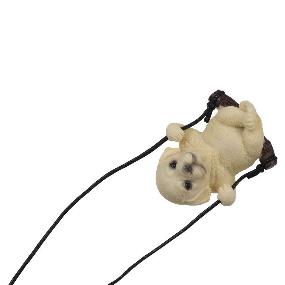 Качающаяся собака зеркало заднего вида подвесная обезьяна зеркало заднего вида украшение на окно автомобиля подвеска для домашнего творчества