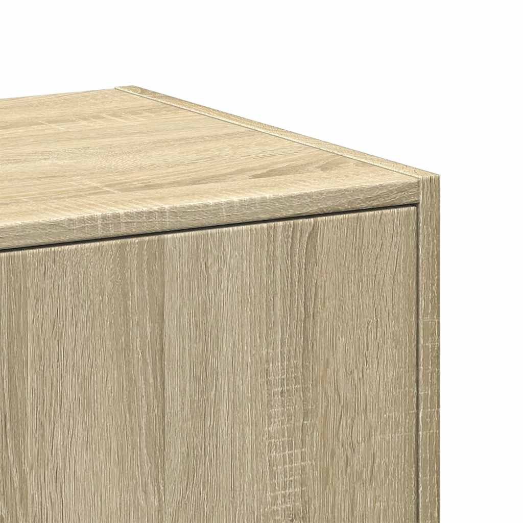 Pharmacy Cabinet in Sonoma Oak 30 x 41 x 118 cm Particleboard