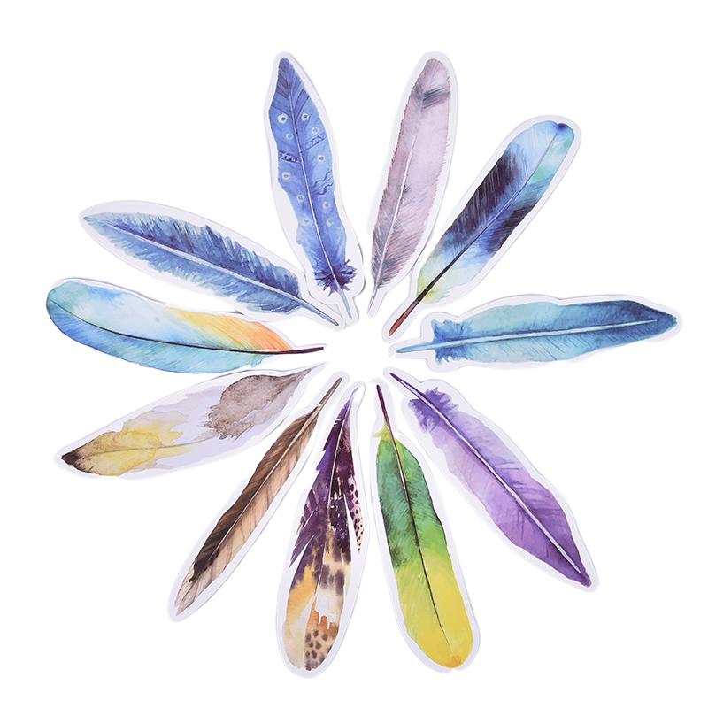 30 шт. перо бумажные закладки канцелярские закладки зажим для книг офисные аксессуары