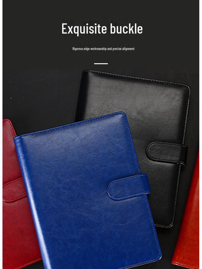 Блокнот формата А5 с кожаной обложкой премиум-класса и отрывными листами - толстый офисный блокнот формата В5