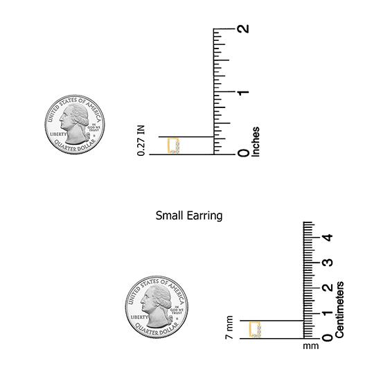 LeCalla Серьги-гвоздики из стерлингового серебра 925 пробы с квадратными фианитами для женщин-подростков
