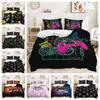 Quilt Cover Gamepad Game Bed Cover Digital Printing Bedding Three-Piece Set