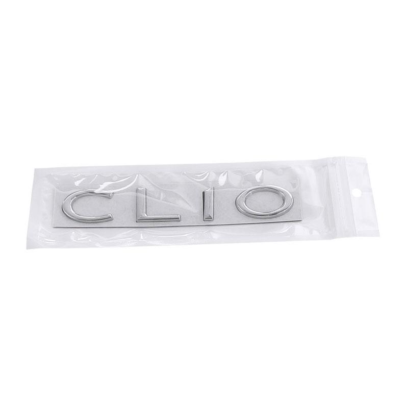 Автомобильные наклейки CLIO с буквенной маркировкой для Renault CLIO, боковой шильдик, задняя дверь, модификация, маленький логотип на задний багажник, стальной пистолет, A5