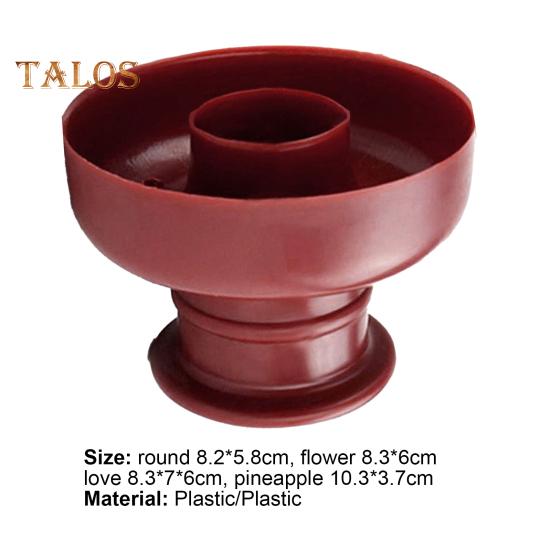 Резак для пончиков, круглый, против ожогов, высокая термостойкость, креативный премиум-класс, практичный прибор для выпечки пончиков для домашнего использования