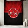 1 FC Nürnberg Wall Tapestry Aesthetic Wall Hanging Printed Fabric Blanket Decorative Tapestries for Bedroom Living Room Home Decor