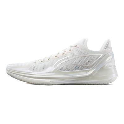 Баскетбольные кроссовки LiNing Blade 4 V2 White Pearl с амортизацией, нескользящие, легкие, с отскоком, низкие, мужские кроссовки ABAU037-7