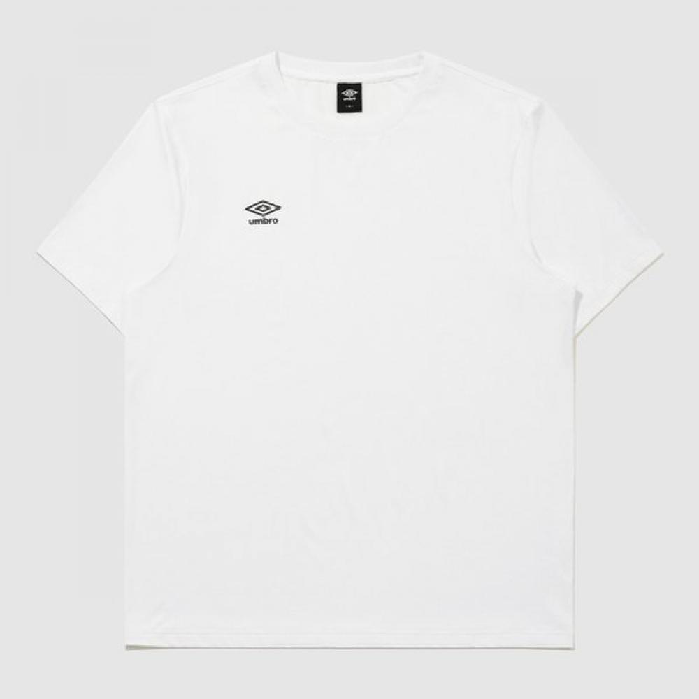Umbro Basic PolyesTer Spandex Small Logo ShorT Sleeve T shirT Ur121srs14