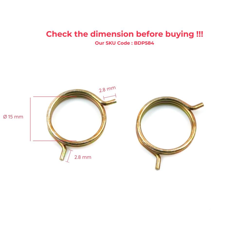 BDP584 2 Pieces Contact Ignition Lock Cylinder Spring for Renault Peugeot Citroen Fast Shipment