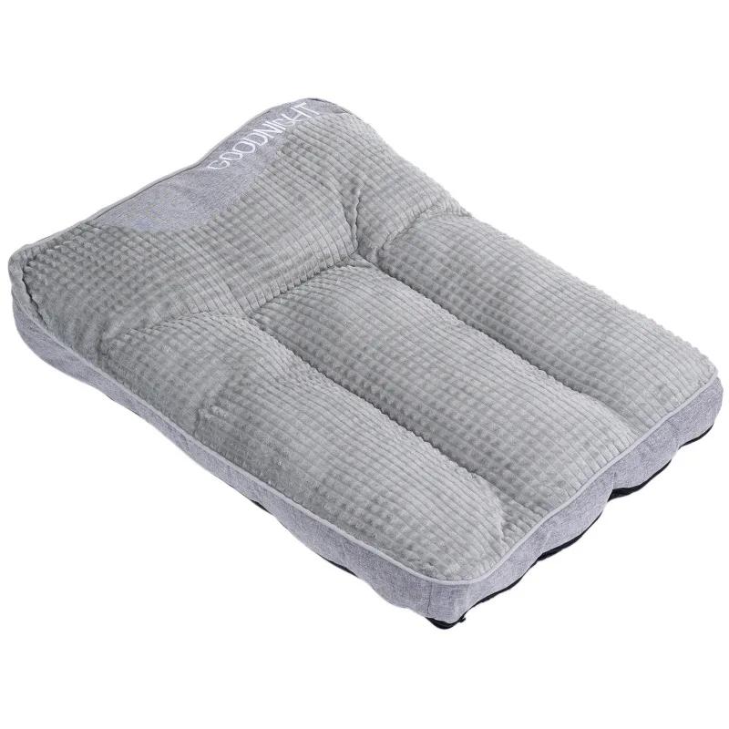 Cozy Plush Dog Bed Pet Sofa Cushion Soft Open Pet Bed Comfortable Sleeping Mat For Small Medium Large Dogs Cats Home
