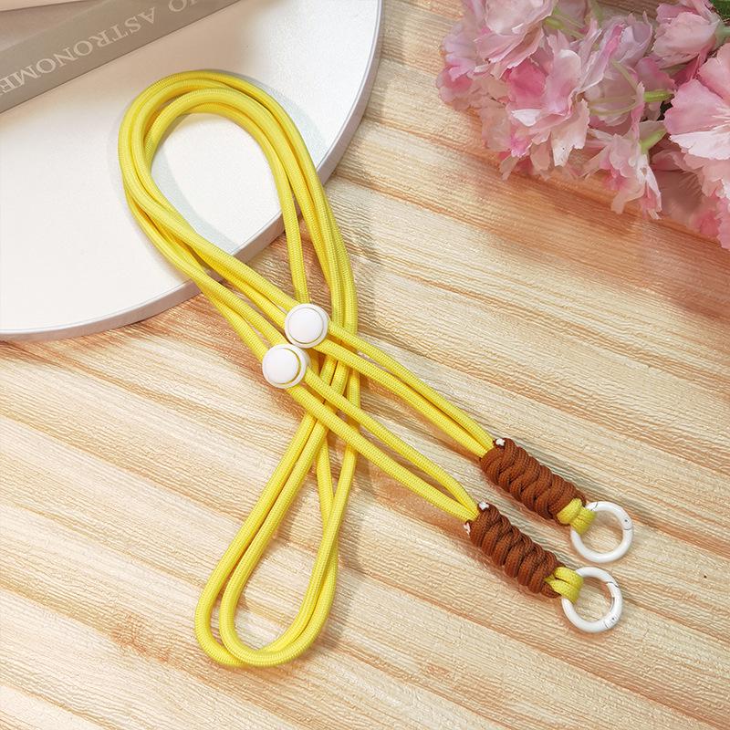 Регулируемый плетеный ремешок для телефона - съемный ремень через плечо